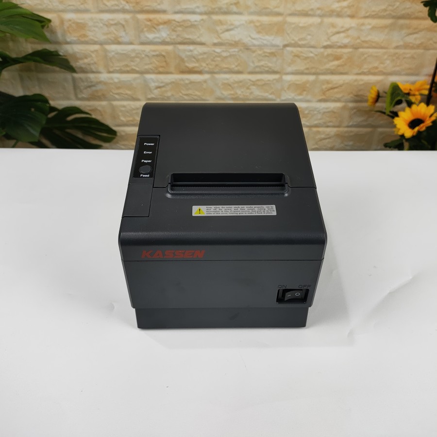 PRINTER THERMAL 80MM KASSEN BT-P3100 USE AUTOCUTTER USB LAN SERIAL P3100 USE