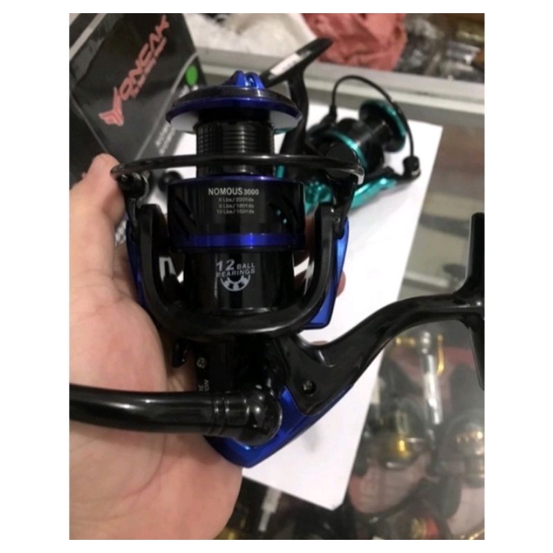 reel pancing Terlaris termurah ukuran 3000 oncak 3000 rel pancing spining ril joran