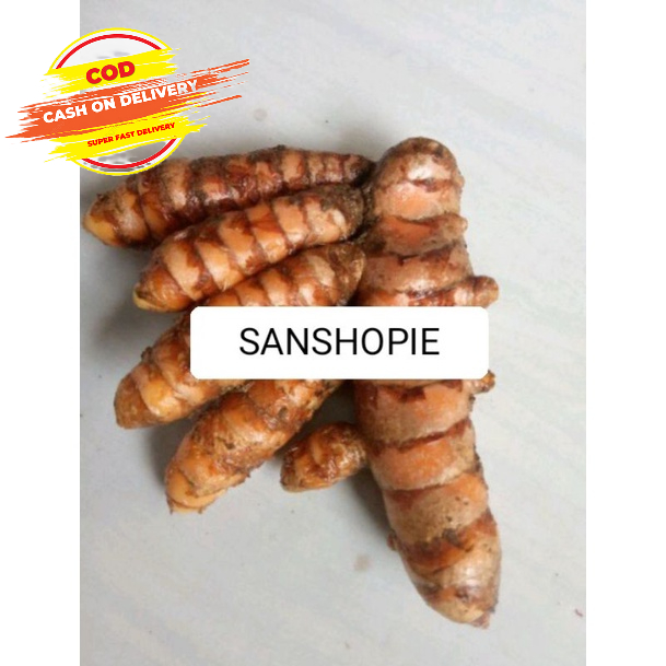 

Kunyit kuning segar paket per 1 kg