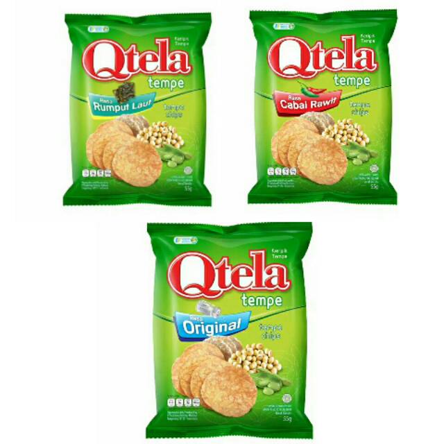 

Qtela Keripik Tempe 55gr