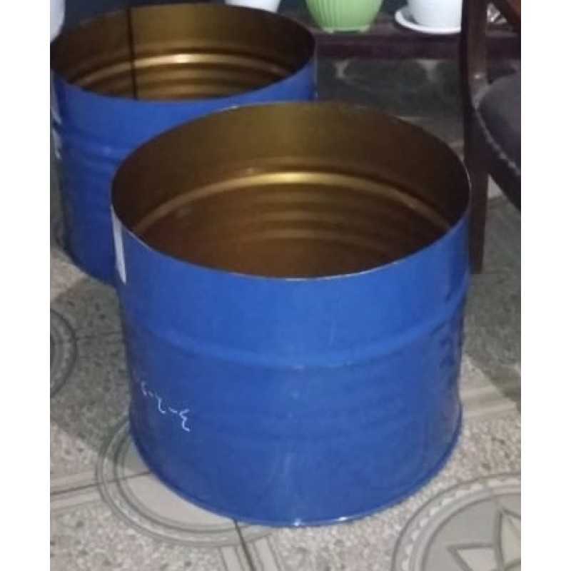 Drum Besi sampah / pot tanaman /  pembakaran sampah volume100 liter