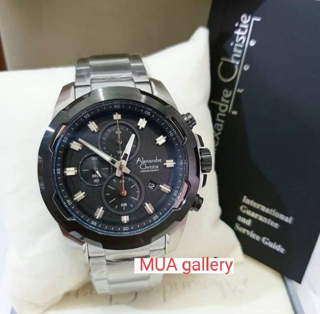 Alexandre Christie 6523 jam tangan pria original