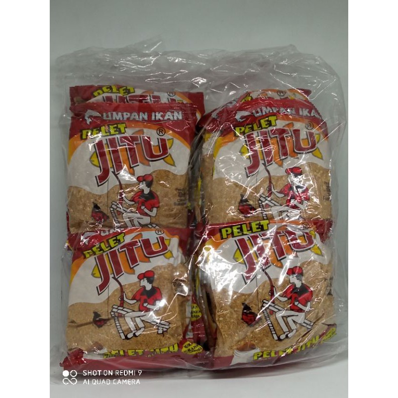 Umpan Pancing Jitu 1 Pack ( isi 20 ) Pelet jitu - Udang (Ebie) jitu - Kinoy Kristal jitu - Kinoy Telor Bebek jitu