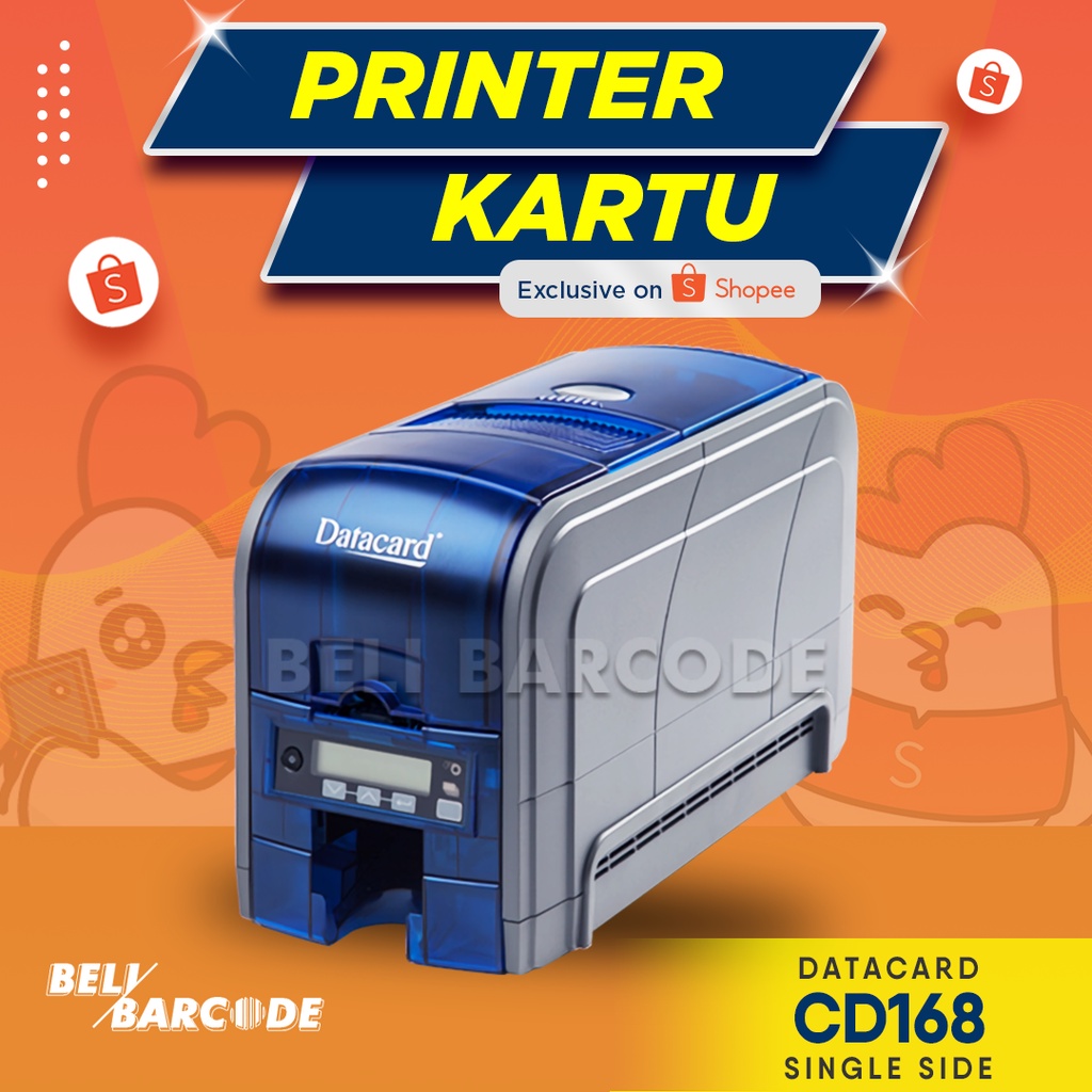 ID Card Printer Datacard CD-168 Single Side Cetak Kartu PVC