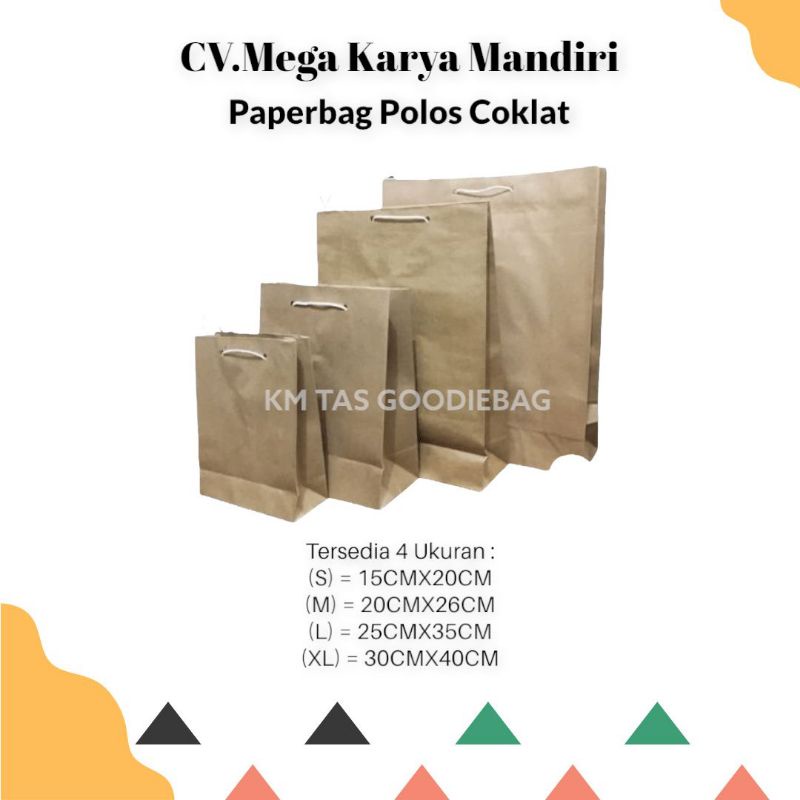 

Paper Bag Polos 30x40 Isi 12pcs