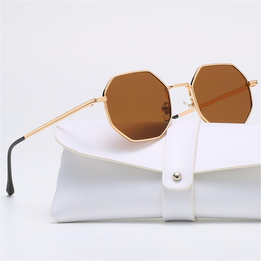 Lily Kacamata Hitam Kotak Retro Frame Kecil Shades Sunglasses Untuk Pria/ Wanita