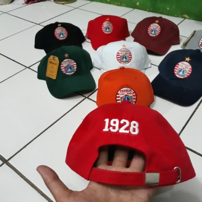 TOPI PERSIJA BORDIR topi baseball jakmania jakarta