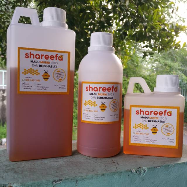 

Madu Shareefa Randu murni 100% - 500 gr