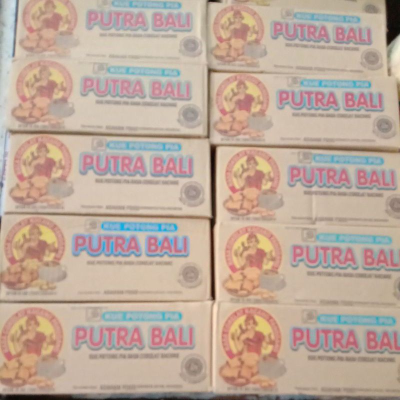 

Jajan jadul Putra bali 10*10 (100pcs) / kue potong pia putra bali