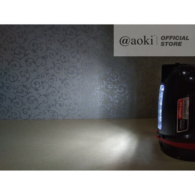 COD Senter Led + Lampu Samping AK 6628S//SENTER EMERGENCY AOKI AK-6628