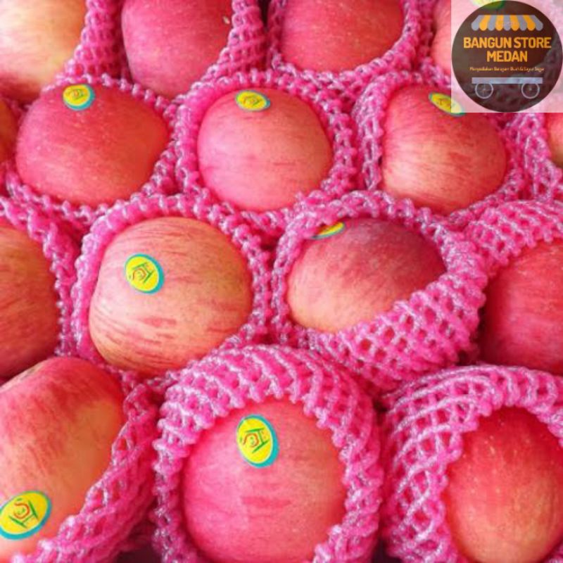 

BSM | TERMURAH Apel Fuji Segar Manis / Apple 500gr - 1kg | Sayur online