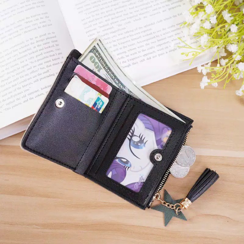 (COD) DOMPET LIPAT WANITA WOMEN WALLET KOREAN FASHION MALLSHOPPING