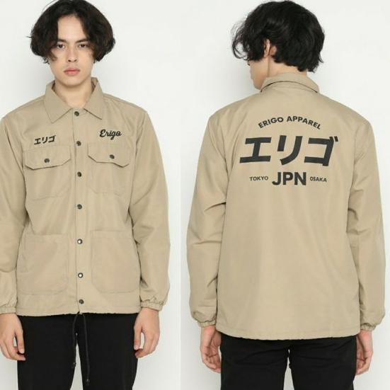 JAKET COACH PRIA NAGA APPAREL / JAKET PARASUT PRIA / JAKET NAGA / JAKET PRIA/ JAKET WINDBREAKERS / J