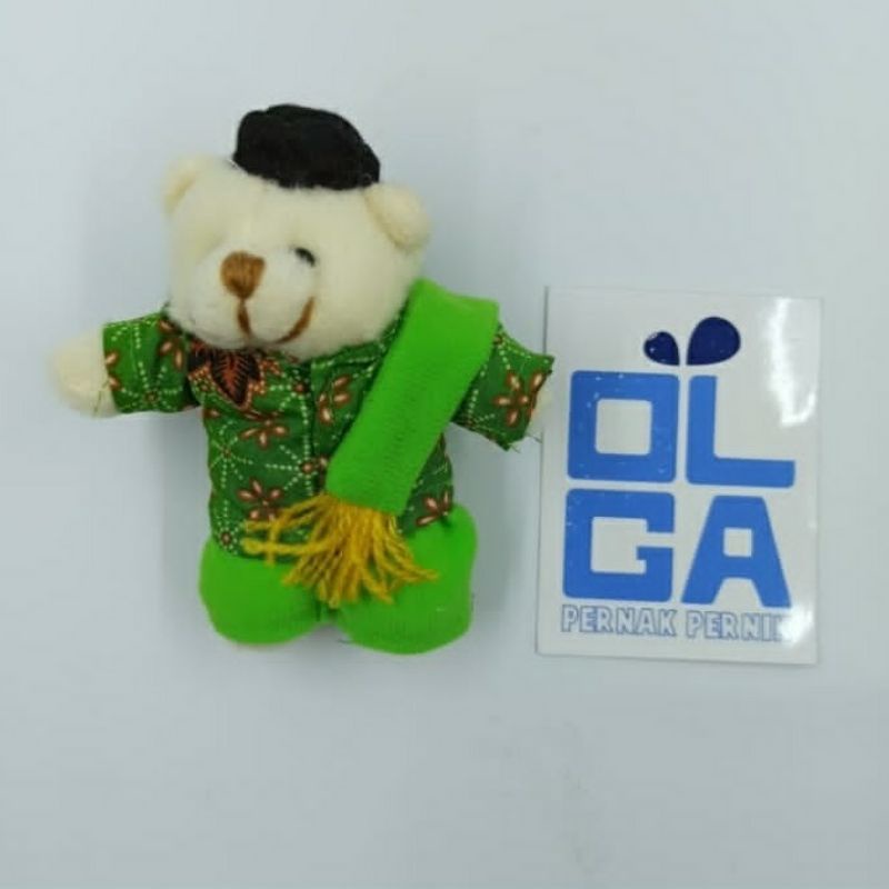 

boneka hiasan parsel lebaran pakai sarung idul fitri