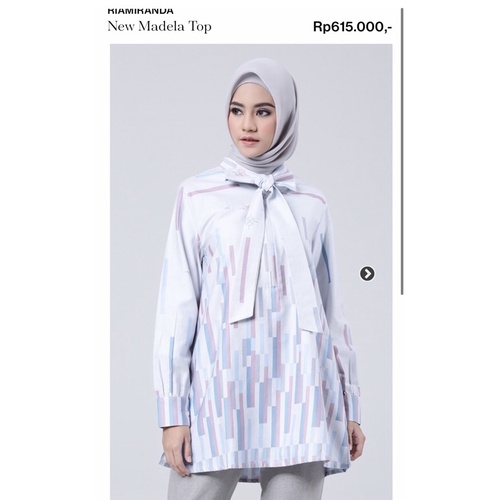 Preloved RiaMiranda Madela Top size S