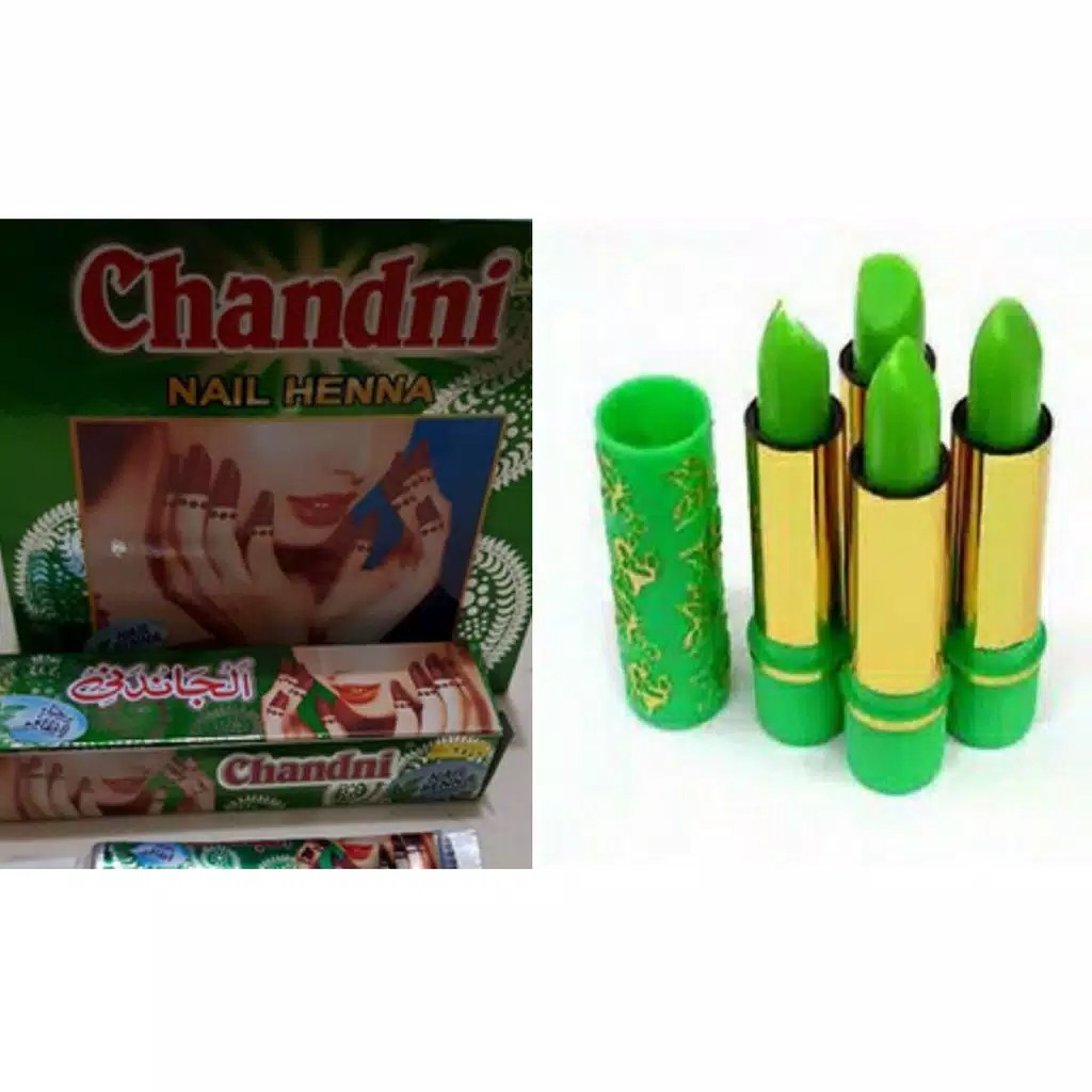 Chandni Natural 1 lsnTermurah / Pewarna Kuku Halal / Chandini henna / Pacar kuku / oleh Oleh haji