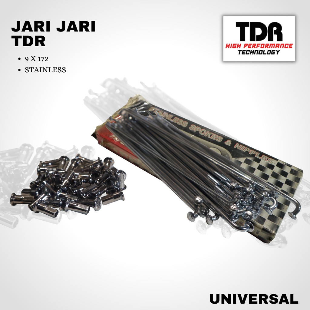 Jari Jari TDR Stainless 9x172