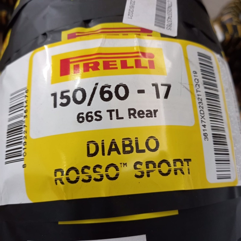 ban pirelli diablo rosso sport 150 / 60 17 ban drs 150 60 17 2024