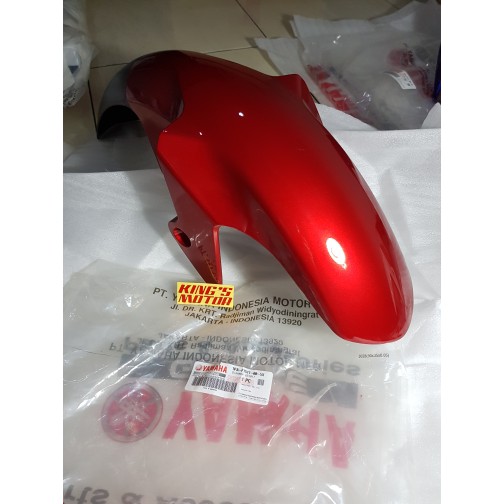 spakbor depan, fender front VIXION new (NVL/NVA) MERAH ori ygp