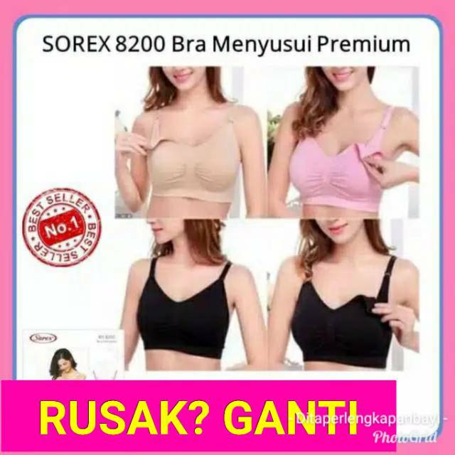 BRA MENYUSUI SPORT BRA SOREX 8200 - BRA MENYUSUI SPORT BRA SOREX NURSHING BRA - BRA MENYUSUI SOREX