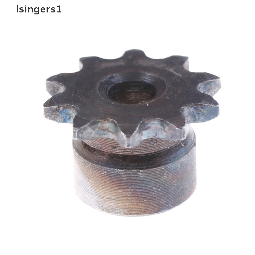 (lsingers1) Chain Drive Sprocket 10T 04C 10 Gigi Pitch 6.35mm Diameter 23.5mm Bahan Metal