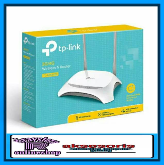 PALING LAKU Router TP-LINK TL-WR840N TL WR840N 300mbps Wireless N Router - Garansi 1 tahun