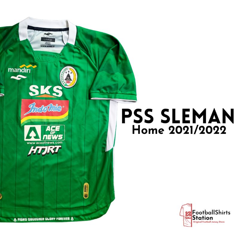 Jersey Match Prepared PSS Sleman Home 2021/2022 Nameset Ifan Nanda Size L Original Sembada