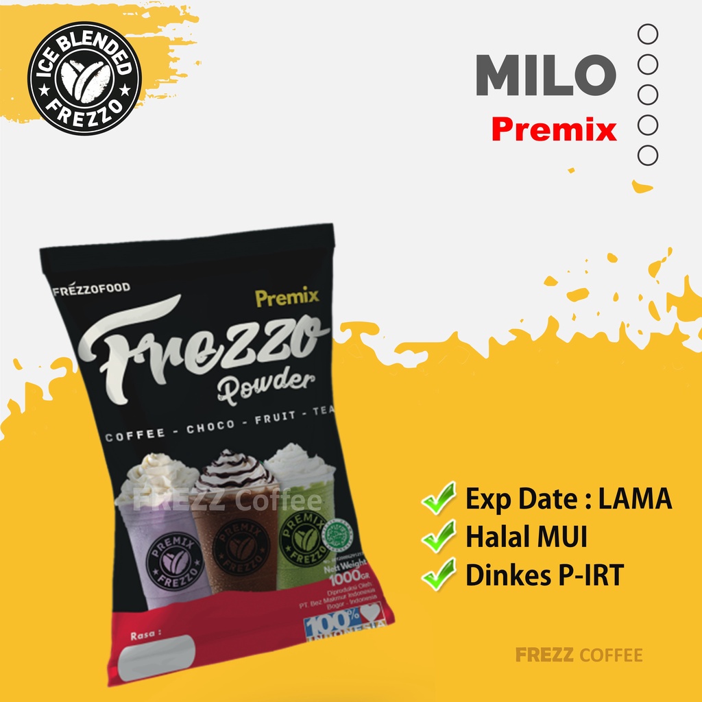 

PREMIX MILO 1000G / FREZZO POWDER