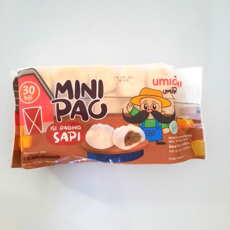 

Umiami minipao isi daging sapi