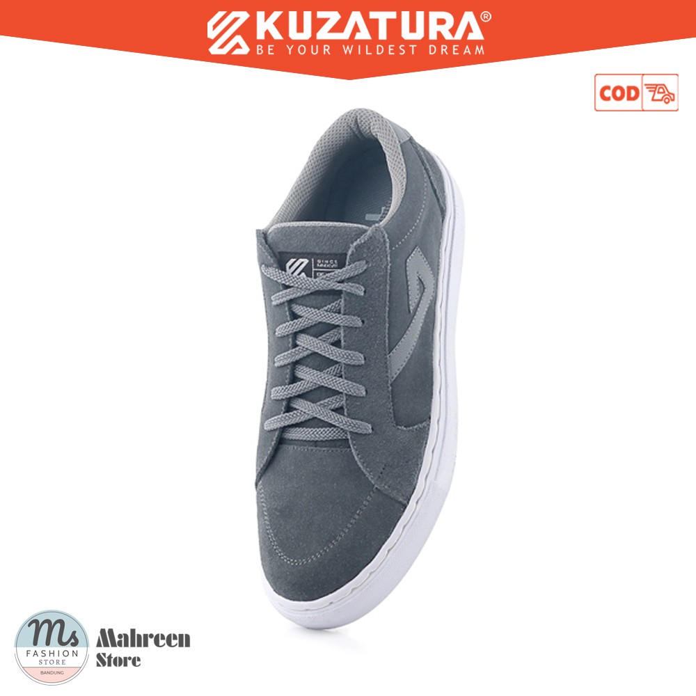 Sepatu Sneakers Casual Pria Leather Suede Original Kuzatura | KZS 881