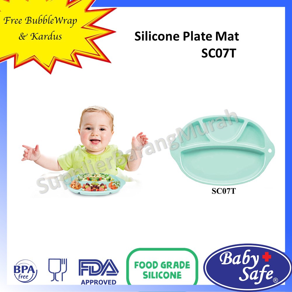 Baby Safe Silicone Plate Mat SC07T IB0083