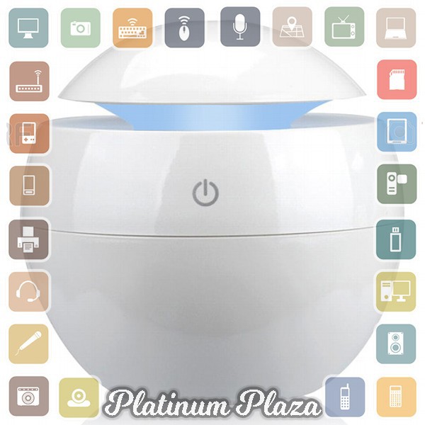 Taffware Minimalist Air Ultrasonic Aroma Humidifier - HUMI K-003-1 - Black`15L6VF-