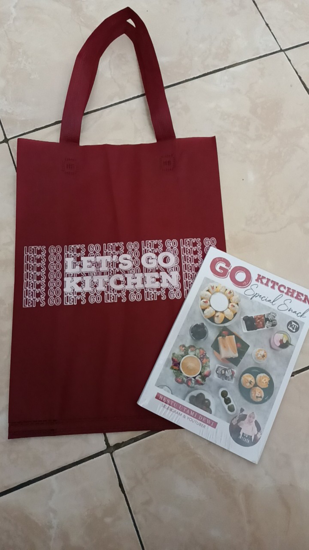 Buku Go Kitchen , Go Kitchen 2 ,  Lets Go Kitchen & Go Kitchen Special Snack - Restuutamidewi