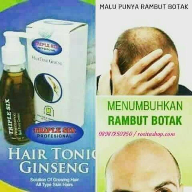 Triple six Hair tonic ginseng NASA