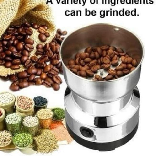 Kirim Terpercaya COFFEE GRINDER ALAT PENGGILING BIJI KOPI ELEKTRIK VIPOO V-830 giling kacang blender anti karat nima