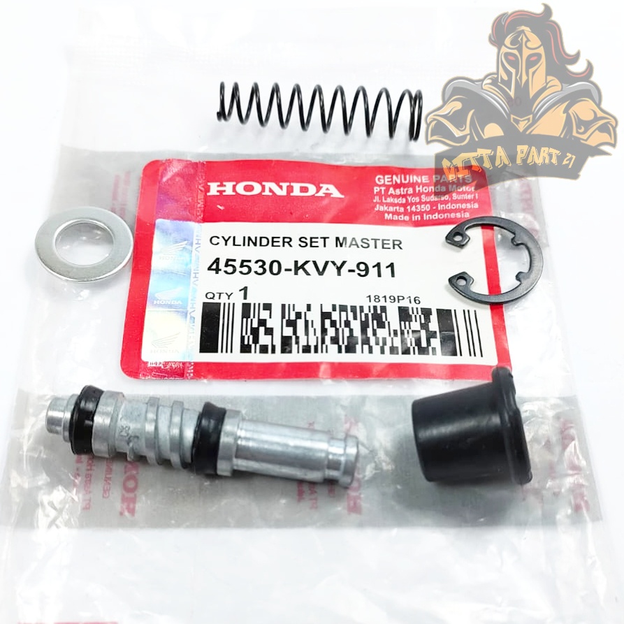 MASTER REM KIT DEPAN HONDA KVY KUALITAS ASLI ORIGINAL HONDA AHM PRESISI AWET DAN DIJAMIN MANTAP BEAT FI BEAT POP ESP SPACY FI SPACY VARIO 125 TECHNO VARIO 125 LED BLADE REVO ABS SUPRA 125 FI