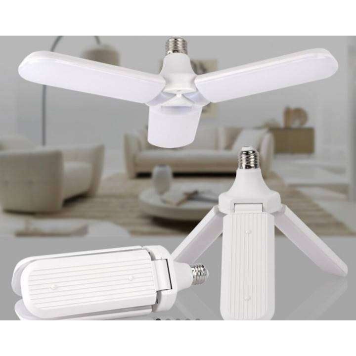Lampu Bohlam LED E27 45w - Lampu Bohlam LED Bentuk Kipas 3 Baling