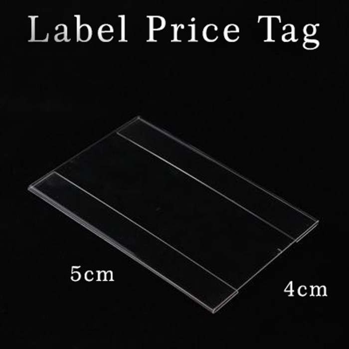 Acrylic Price Tag - Label Name Nama Akrilik 4cm x 5cm