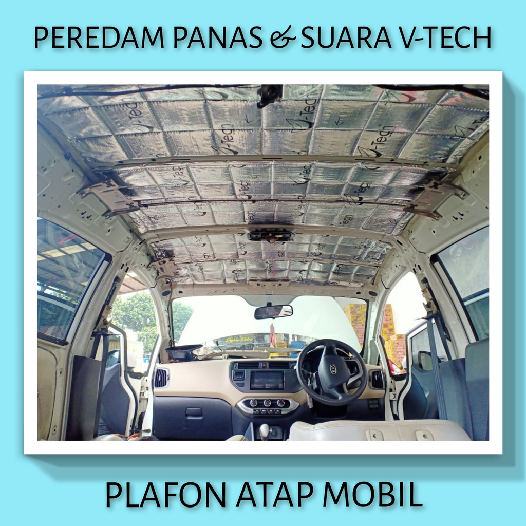JEEP CHEROKEE COMANCHE Peredam Panas Suara Plafon Atap Mobil VTECH Ori