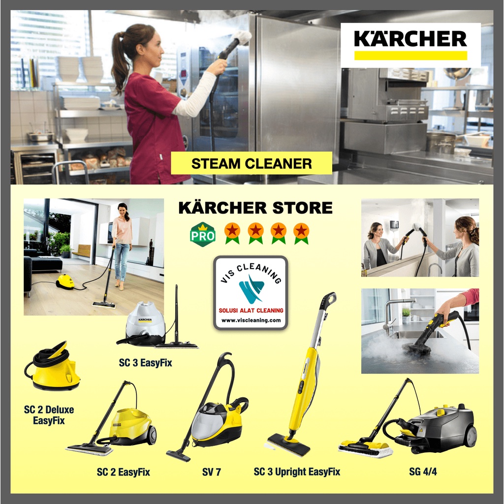 Steam Cleaner Karcher SC 3 Upright EasyFix (Pembersih dgn Uap Panas)