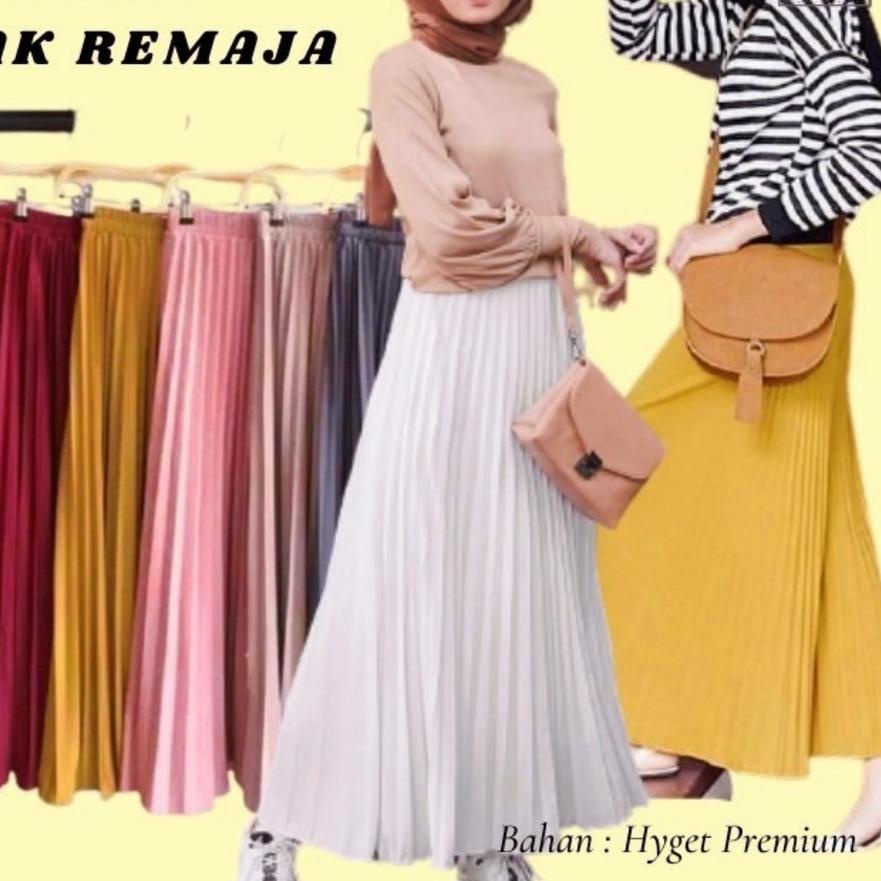 *PROMO* ROK PLISKET ANAK PEREMPUAN, ROK PLISKET REMAJA SMP PREMIUM UMUR 10 - 16thn / ROK PLISKET UNT