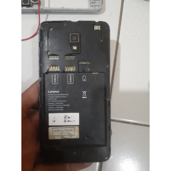 Lenovo a6600d40 mesin nyala