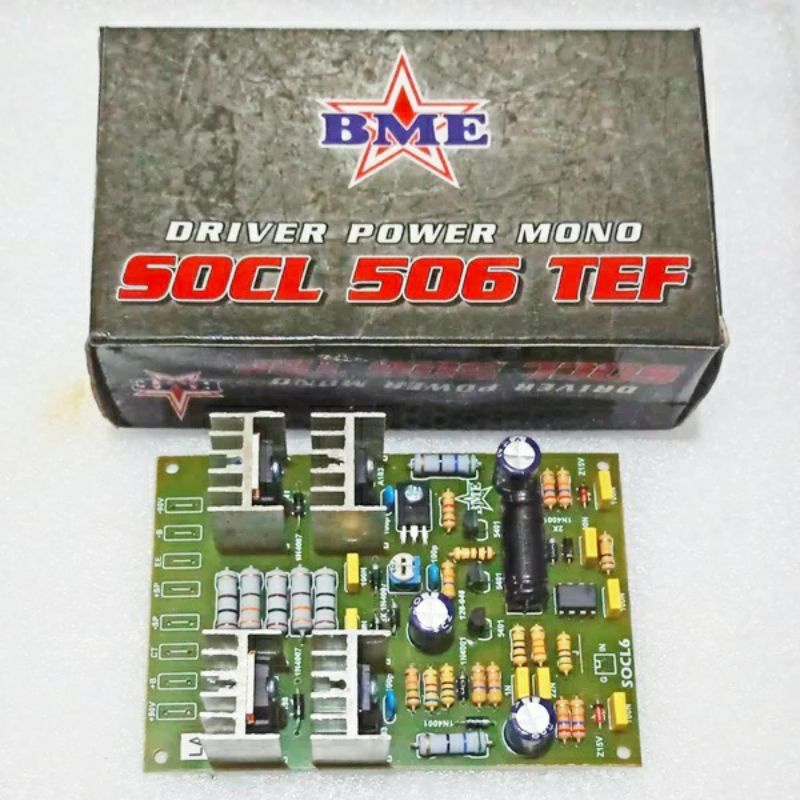 Kit driver power 1000 watt SOCL 506 plus tef BME