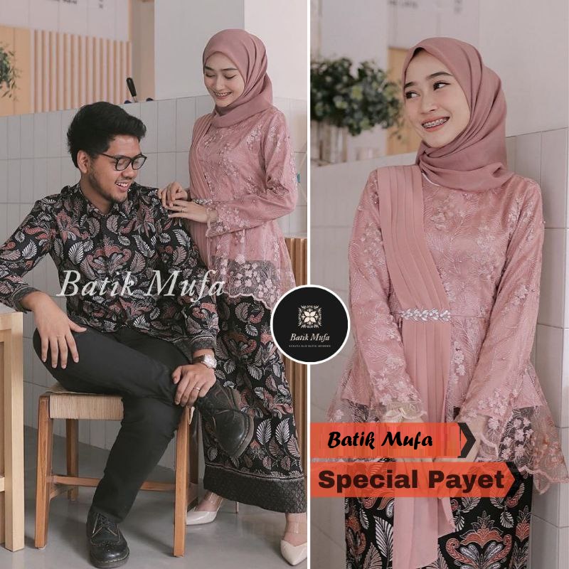 Kebaya modern wisuda tunangan lamaran couple murah remaja seragam seragaman sarimbit allsize kebaya 