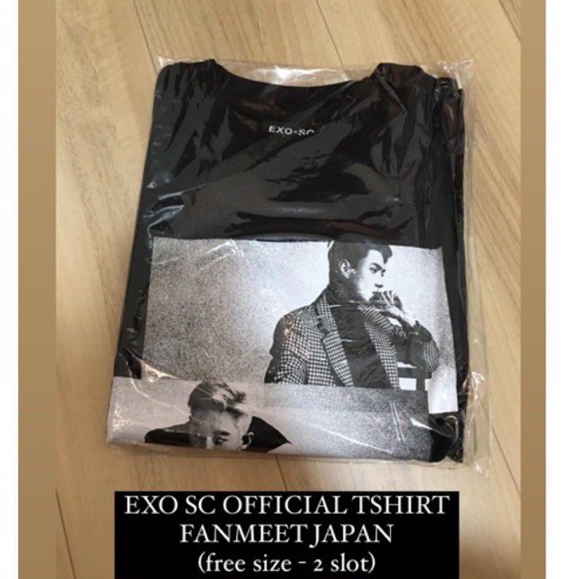 EXO SC OFFICIAL TSHIRT FANMEET JAPAN