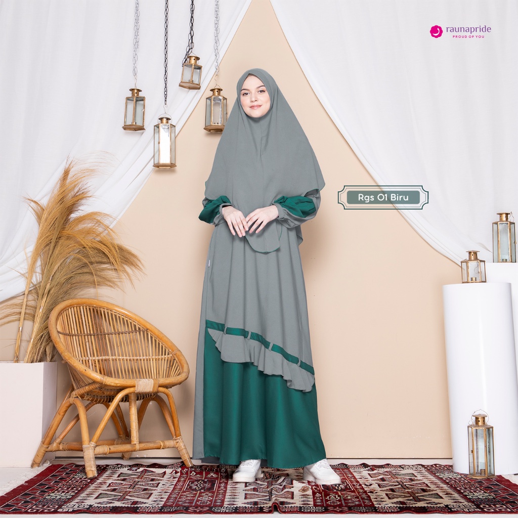 RAUNA SET GAMIS MUSLIM RGS 01