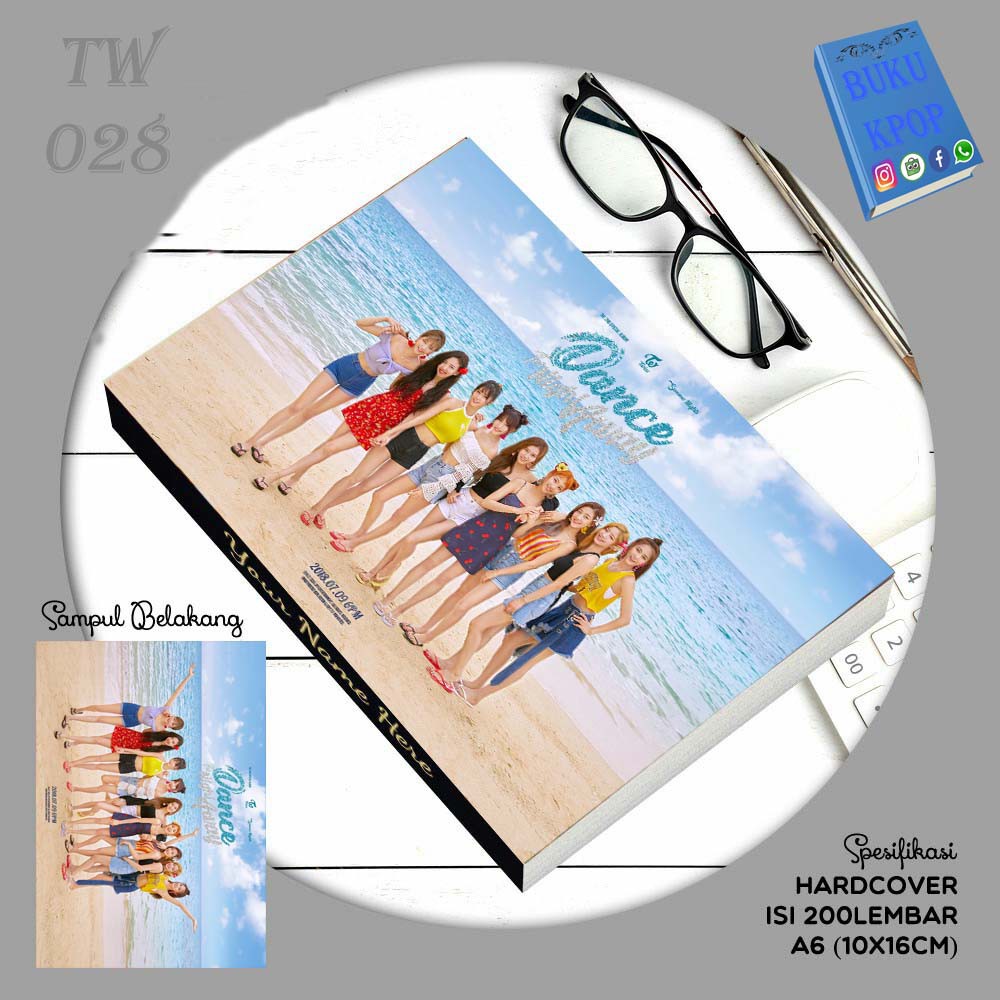 

BUKU TULIS KPOP/NOTEBOOK TWICE Dance The Night Away