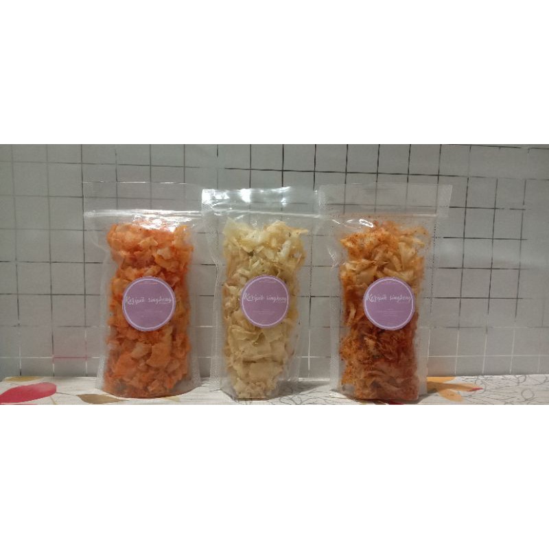 

Keripik Singkong (9k dapat 3 rasa)