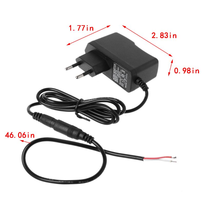 Btsg 2x AA AAA Eliminator 5.5mmx2.1mm Converter Adapter AC 100-240V Ke Untuk DC 3V 1A Power Supply Charger EU US Plug f