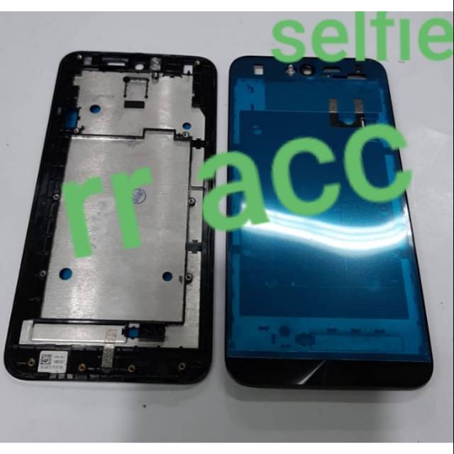 Frame lcd tulang lcd middle flat zenfone selfie